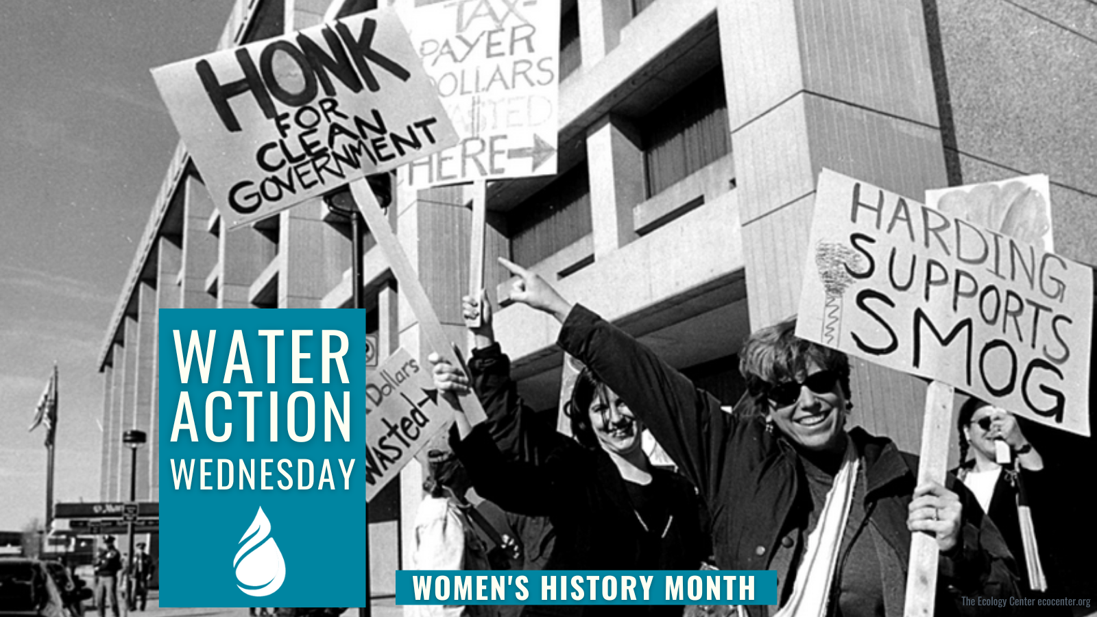 Water Action Wednesday Women's History Month