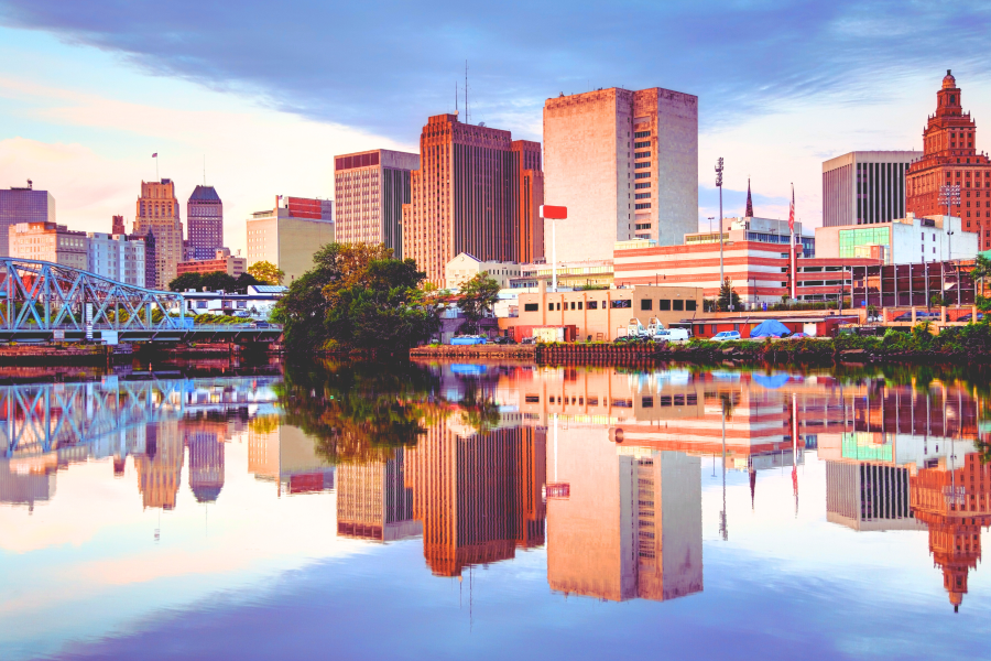 Image of the City of Newark, NJ from Canva