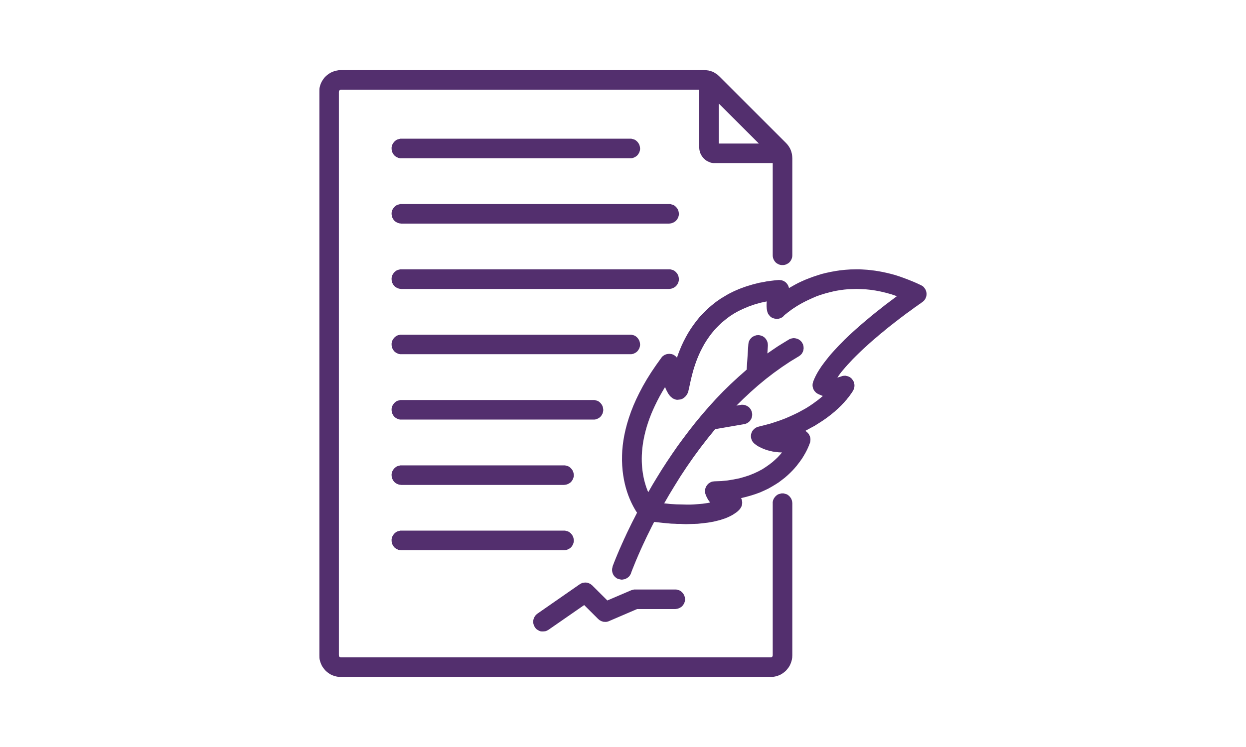Graphic of a signed will