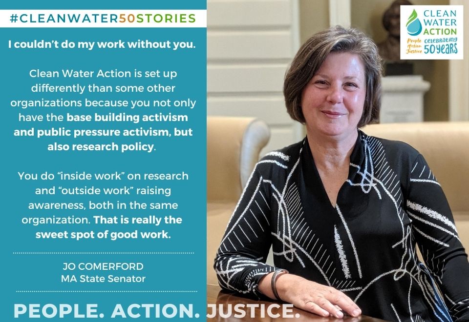 Clean Water 50 Stories: MA State Senator Jo Comerford | Clean Water Fund