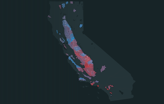 Map of California Groundwater Sustainability Basins and Stakeholder Engagement