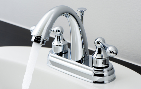 Water faucet with running water - PFAS Blog 2025