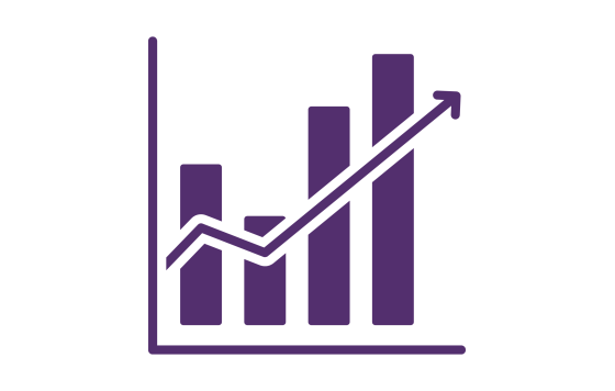 Graphic of stock prices