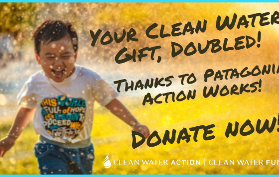 Double your donation for clean water